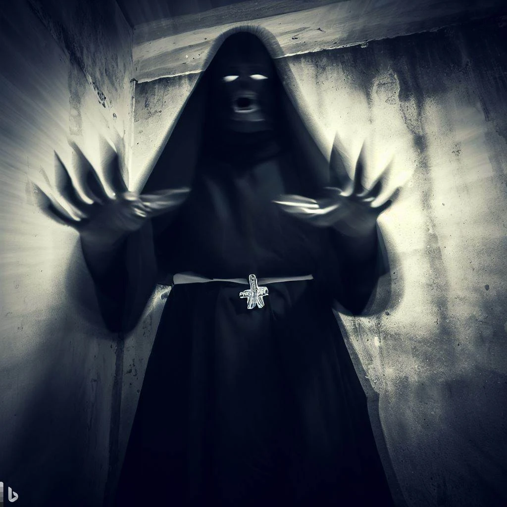 Sabse Darawni Bhoot Ki Photo 2 darawni black nun