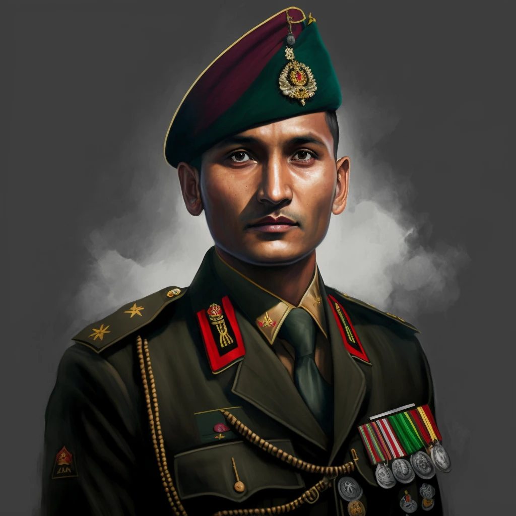 Gorkha Fauji Ka Photo 3 gorkha fauji officer ka photo