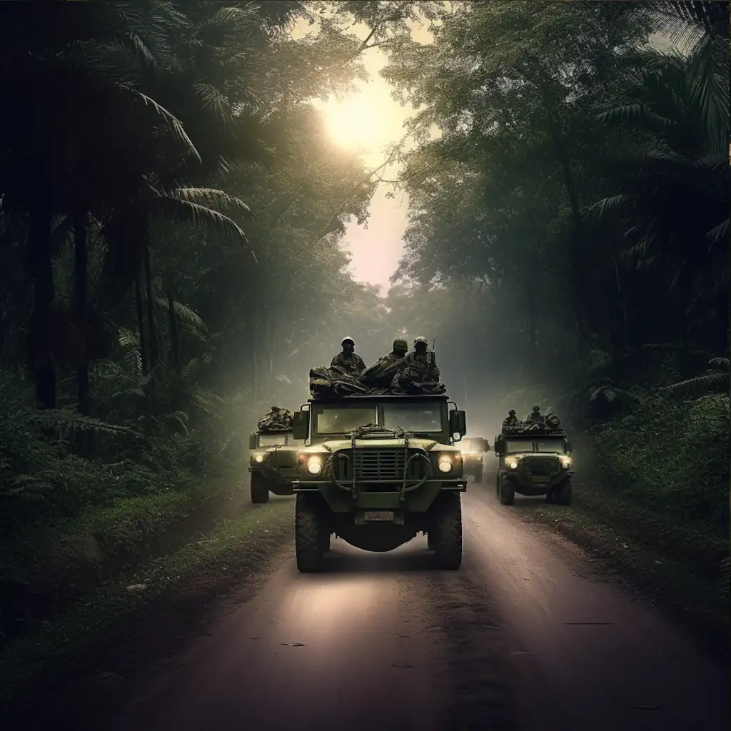 Indian Army AI Generated Photo 8 indian army vehicle photo