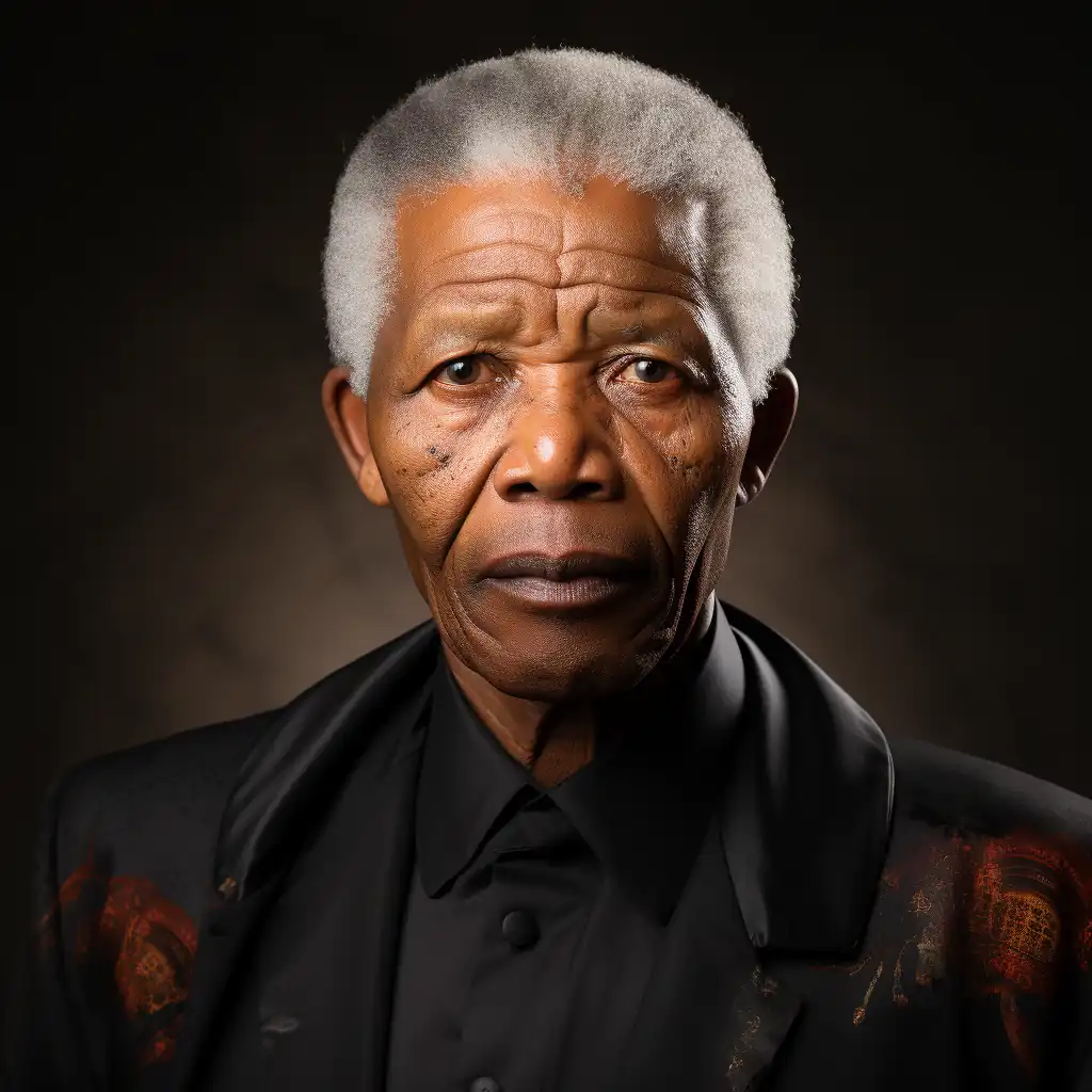 Nelson Mandela: देखिए AI नेल्सन मंडेला को कैसे पोर्ट्रेट करता है। 6 nelson mandela in coat