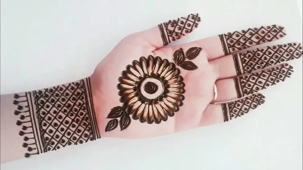 सिंपल मेहंदी डिजाइन फोटो, पिक्स और इमेज 5 simple mehndi on hand
