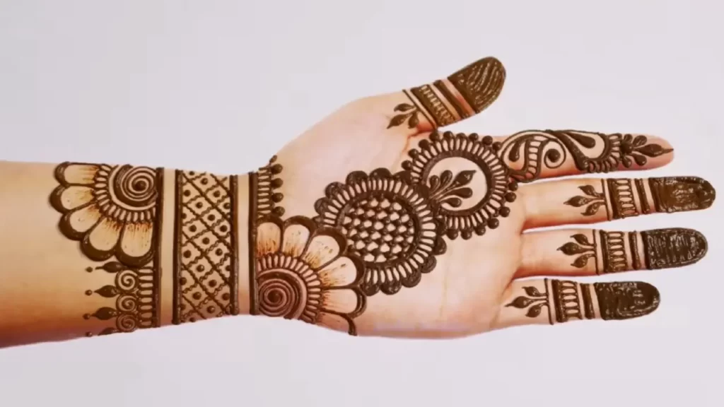 सिंपल मेहंदी डिजाइन फोटो, पिक्स और इमेज 8 sundar aasan mehndi design