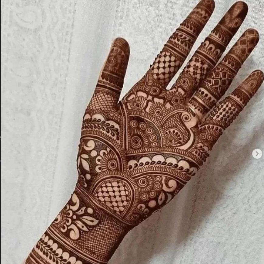 मेहंदी फोटो - स्टाइलिश मेहंदी डिजाइन आइडीया 5 beutiful menendi photo
